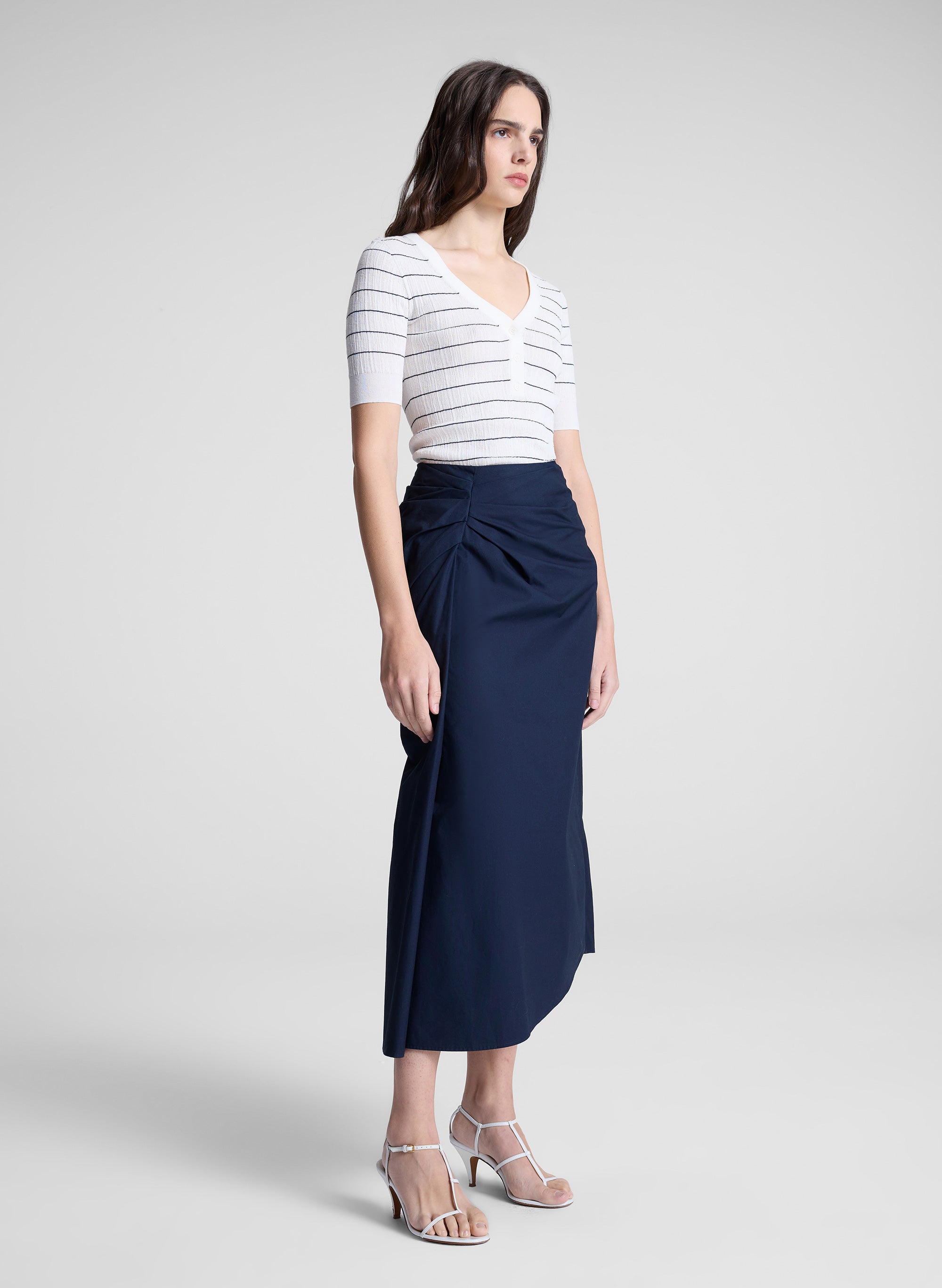 Francis Fine Cotton Knit Top