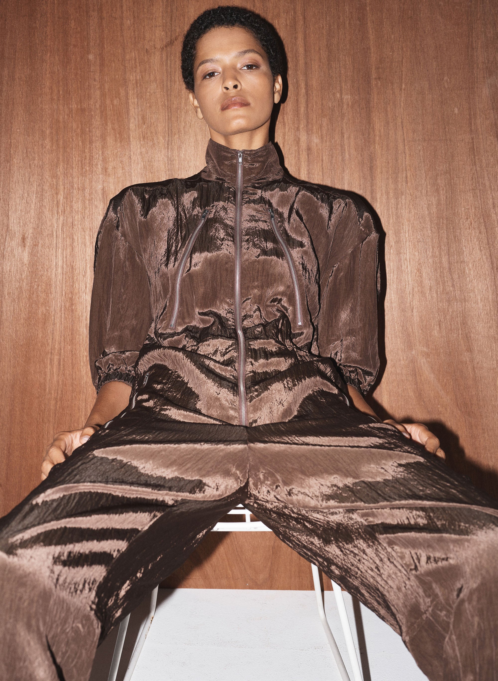Gavin Taffeta Jumpsuit
