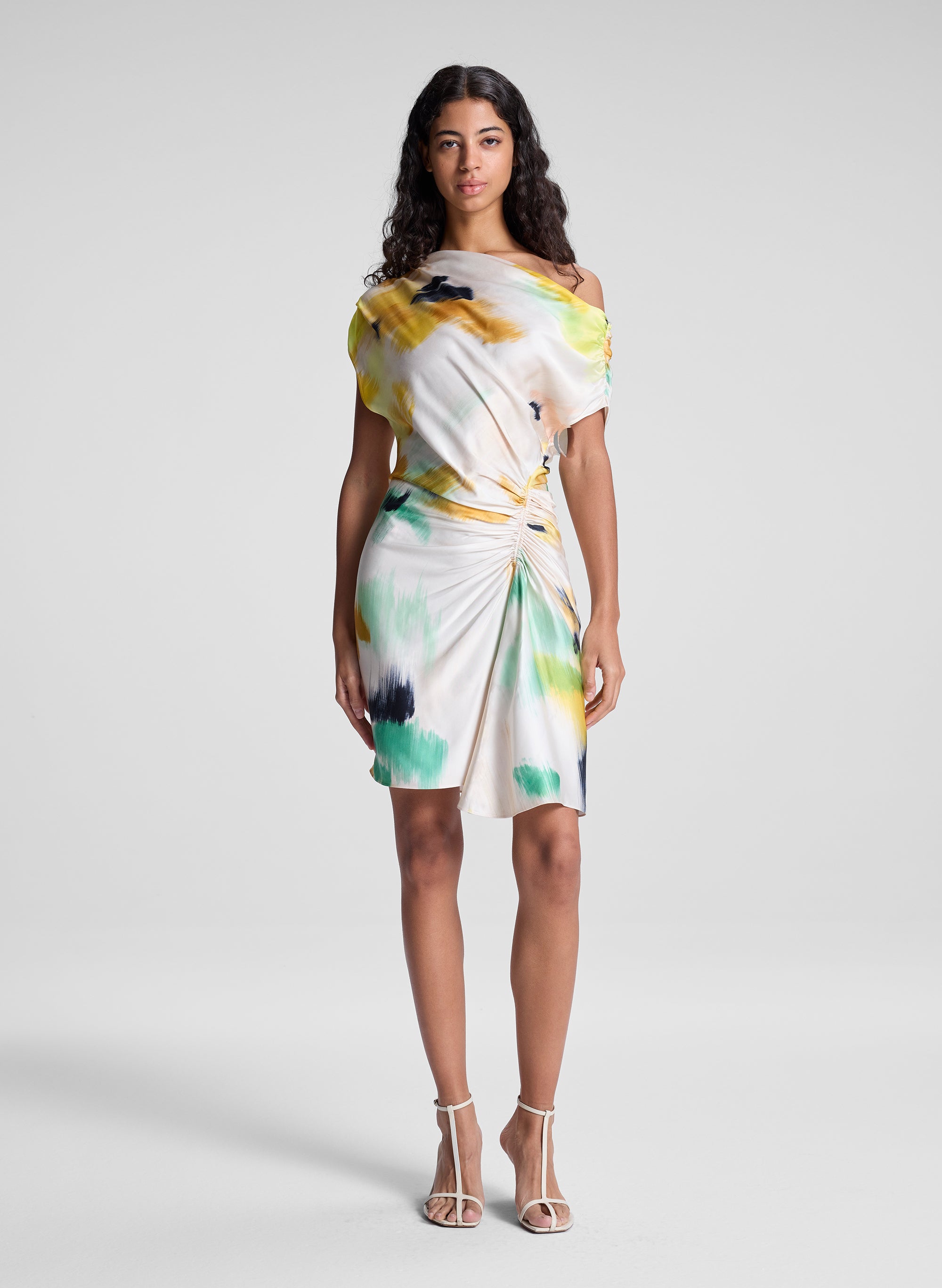 Poppy Satin Mini Dress