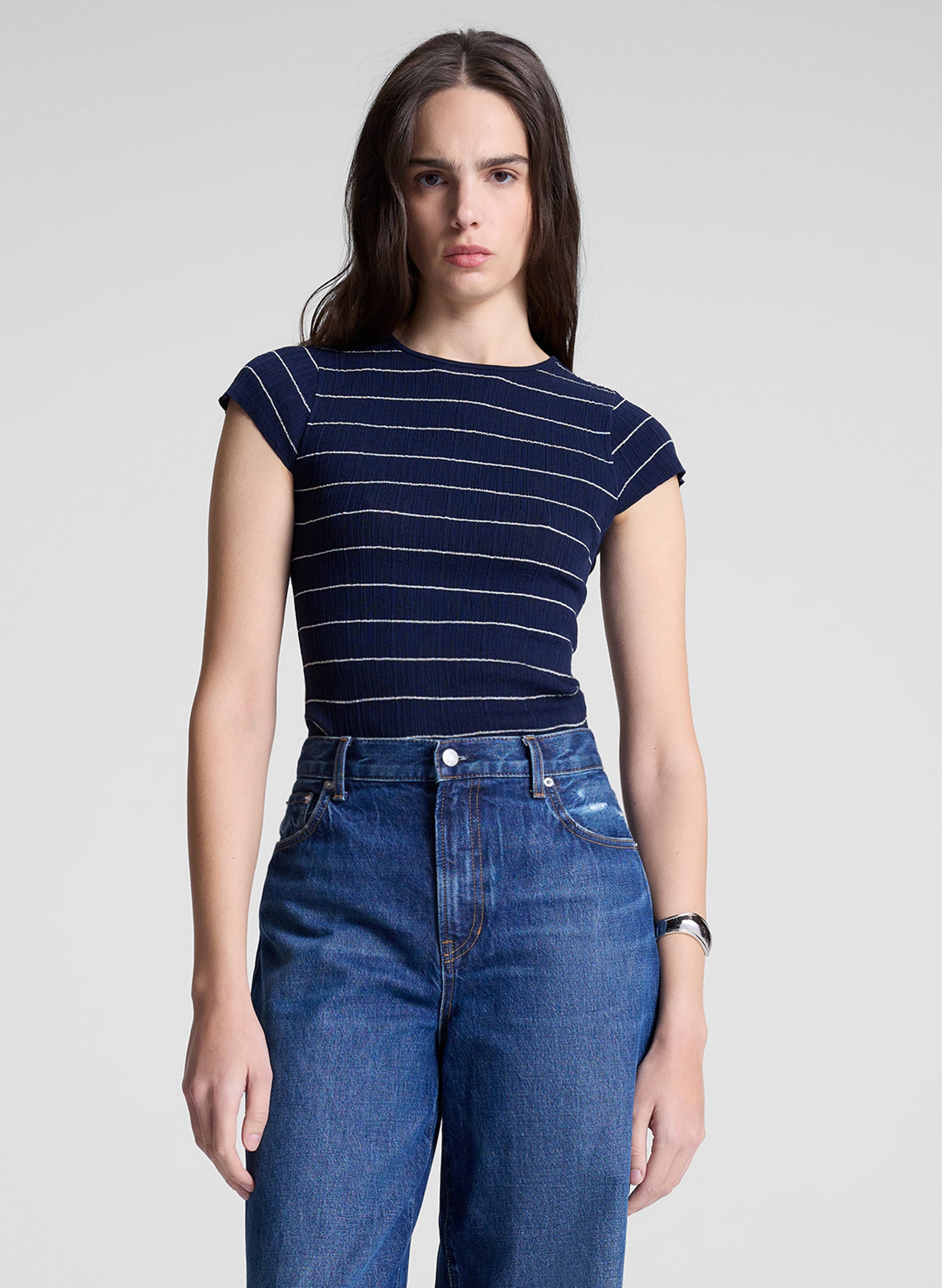 Sam Fine Cotton Knit Top