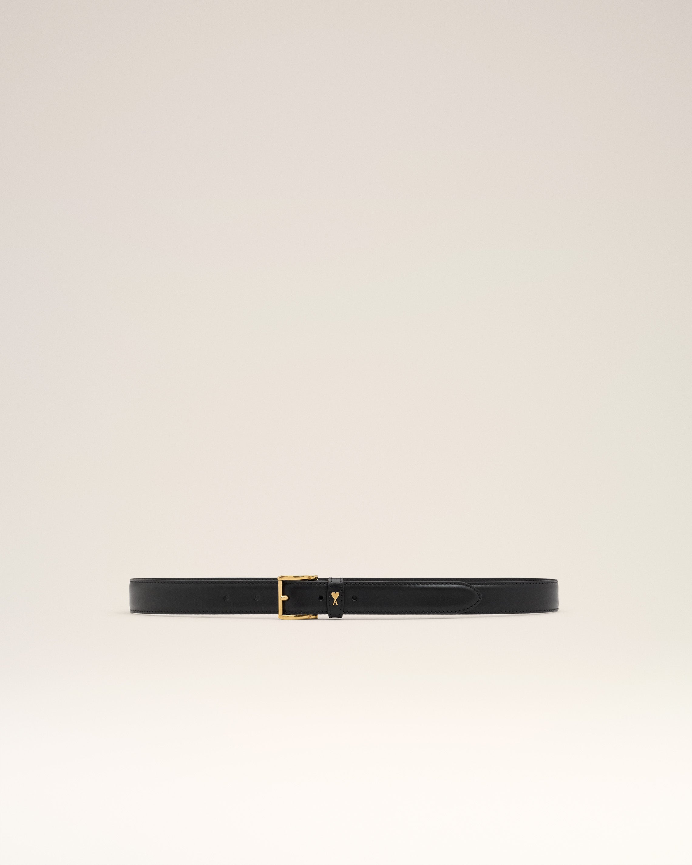 Black Leather Paris Paris Belt
