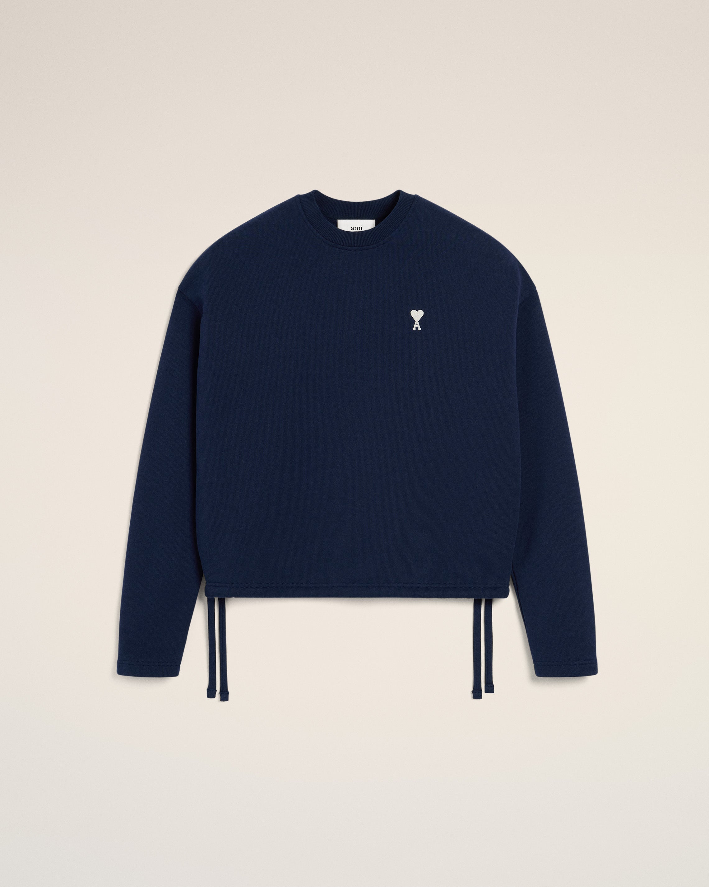 Navy Cotton Ami de Coeur Sweatshirt
