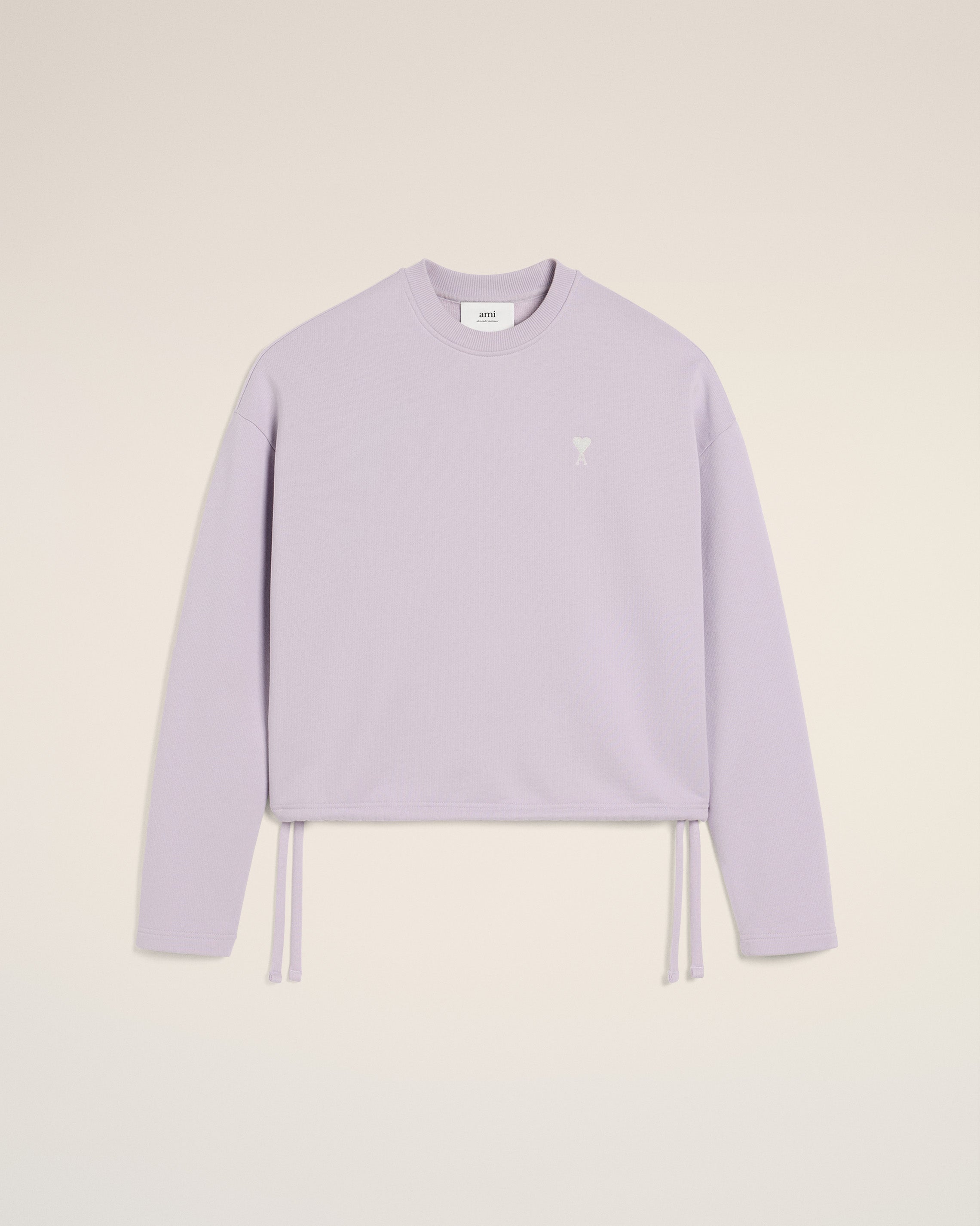 Purple Cotton Ami de Coeur Sweatshirt