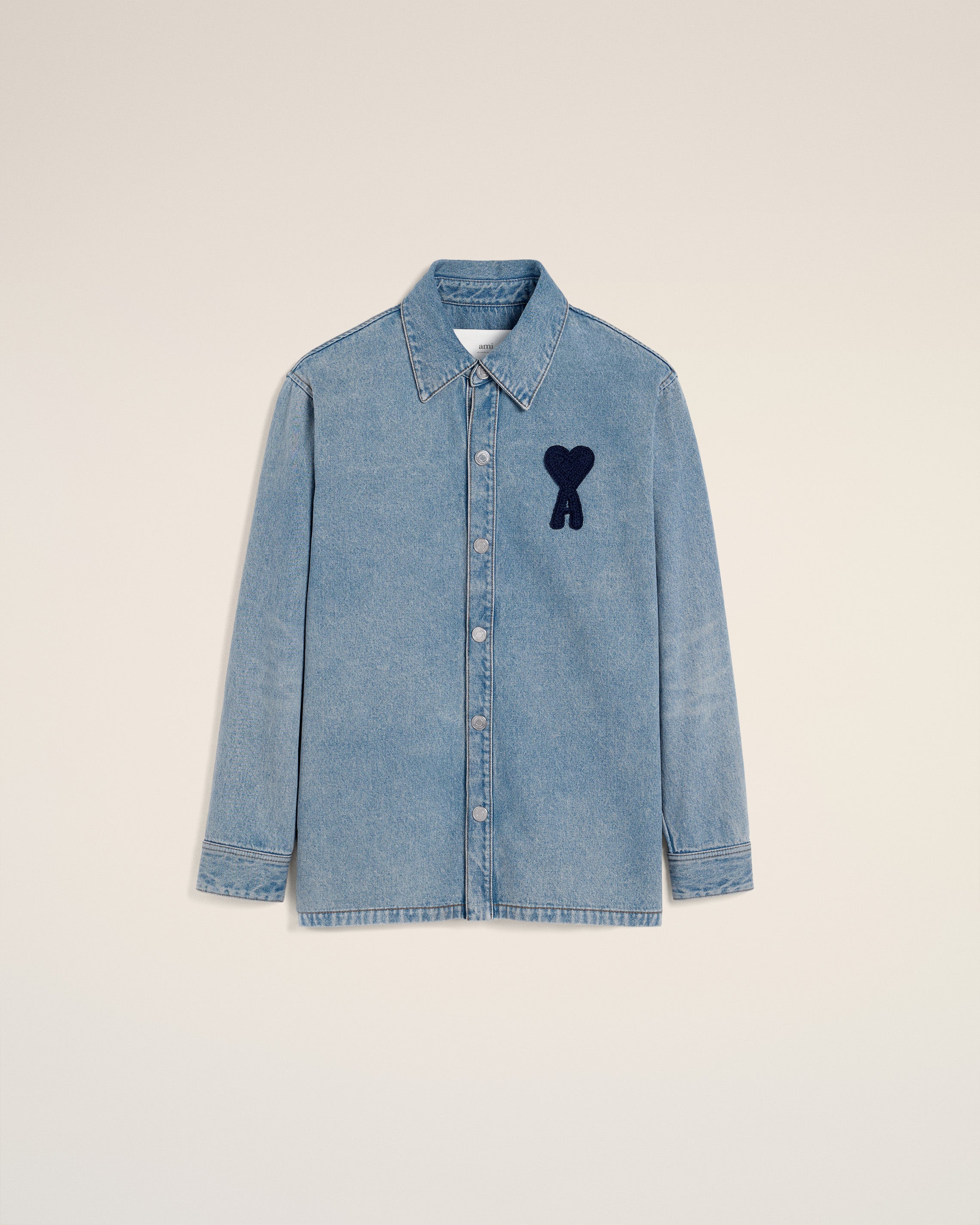 Blue Cotton Ami de Coeur Overshirt