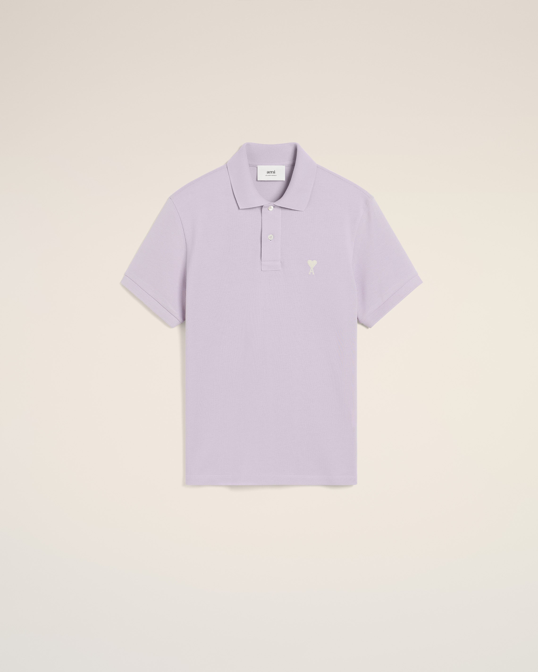 Purple Cotton Ami de Coeur Polo Shirt