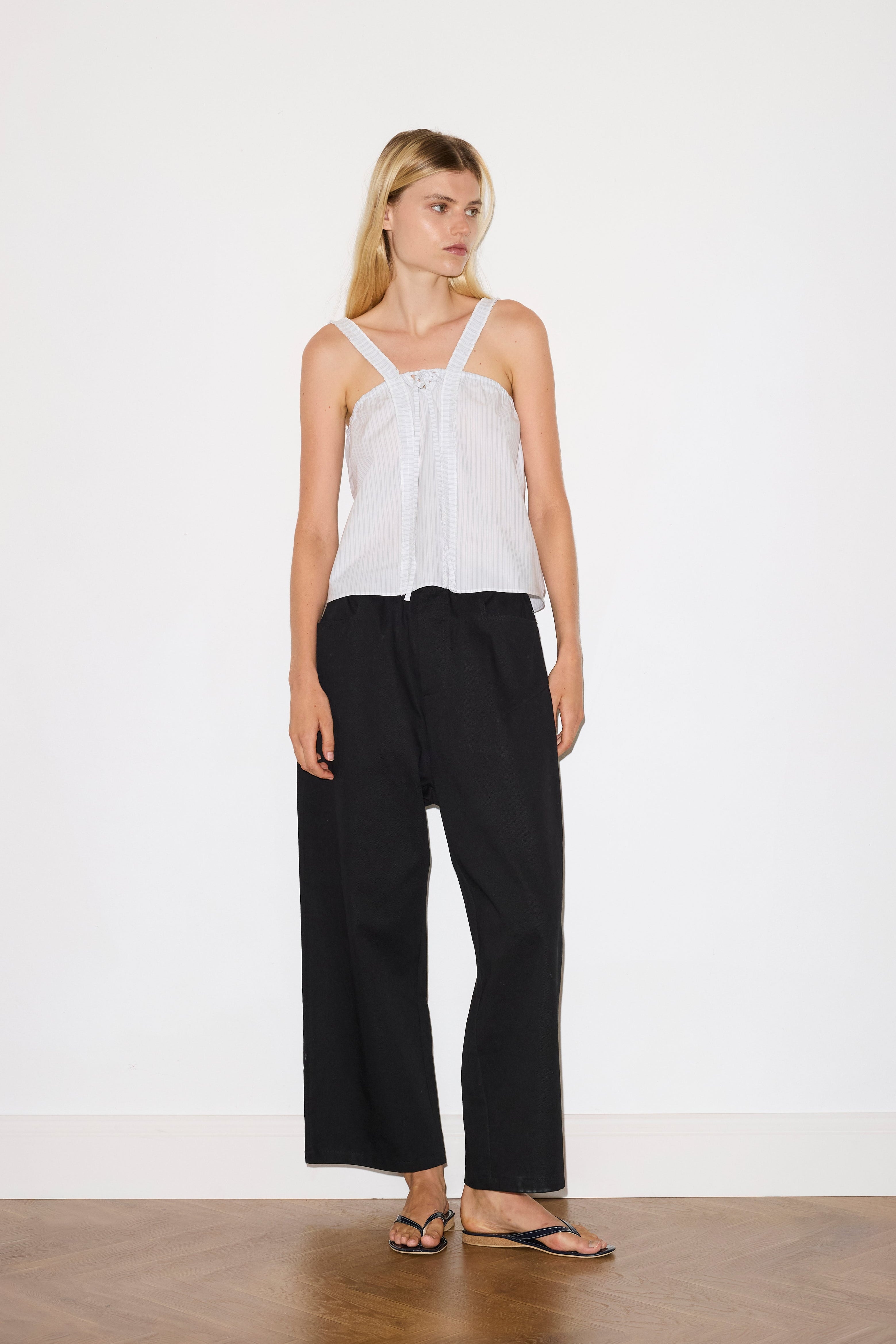 Square Pocket Pant - Black