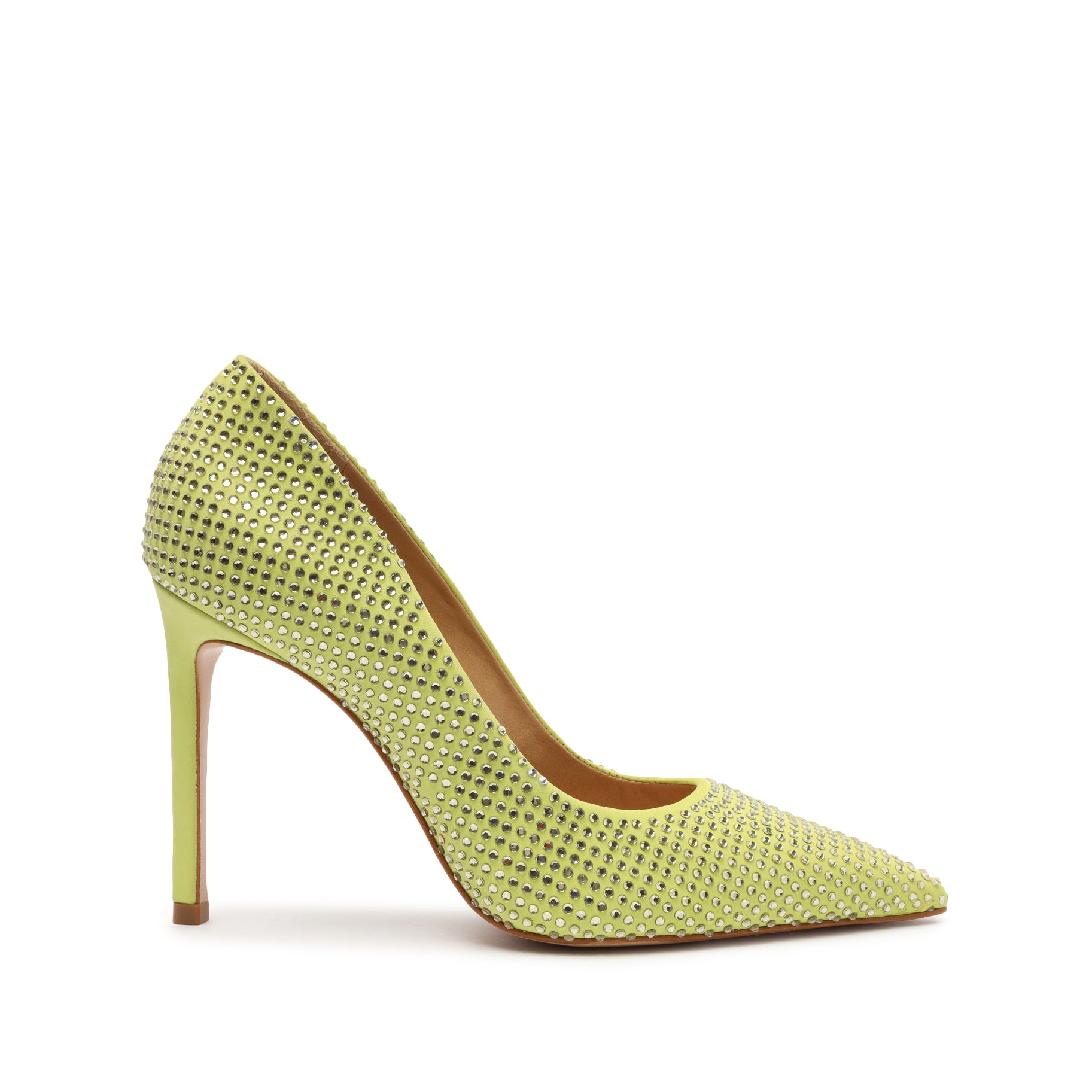 Lou Crystal Nubuck Pump