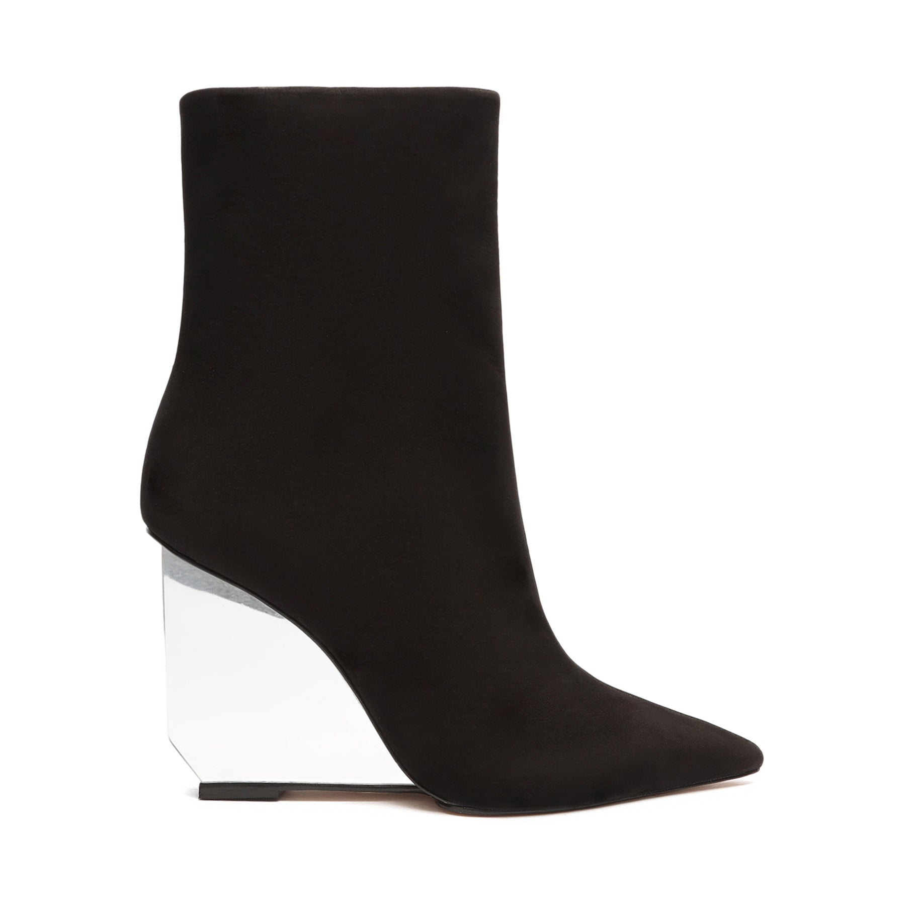 Asya Mirror Leather Bootie